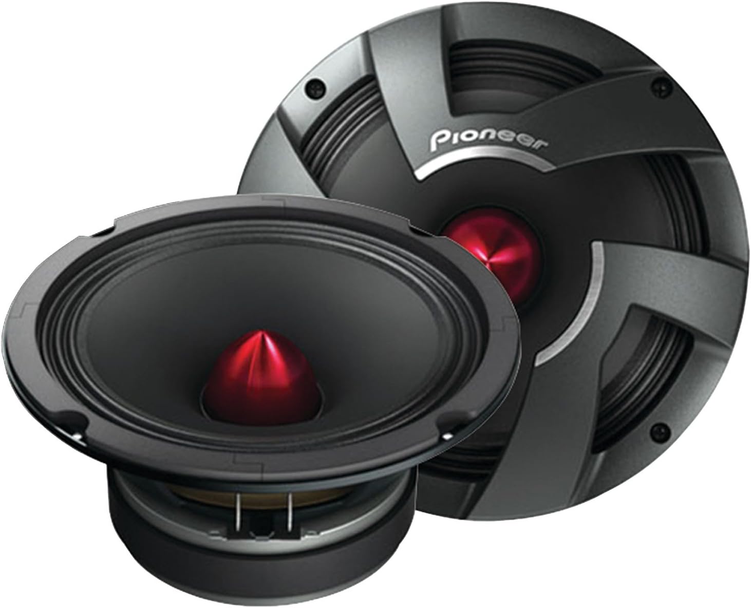 Pioneer TS-M800PRO 8-Inch PRO Series High Efficiency Mid-Bass Car Speaker Drivers - Pair Pioneer TS-M800PRO 8-Inch PRO Series High Efficiency Mid-Bass Car Speaker Drivers - Pair